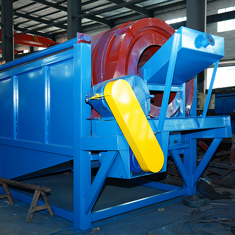 Compost Cylinder Sand Filter Small Round Mineral Separator Rotary Trommel Roller Drum Screener Sieve Screen Sifter