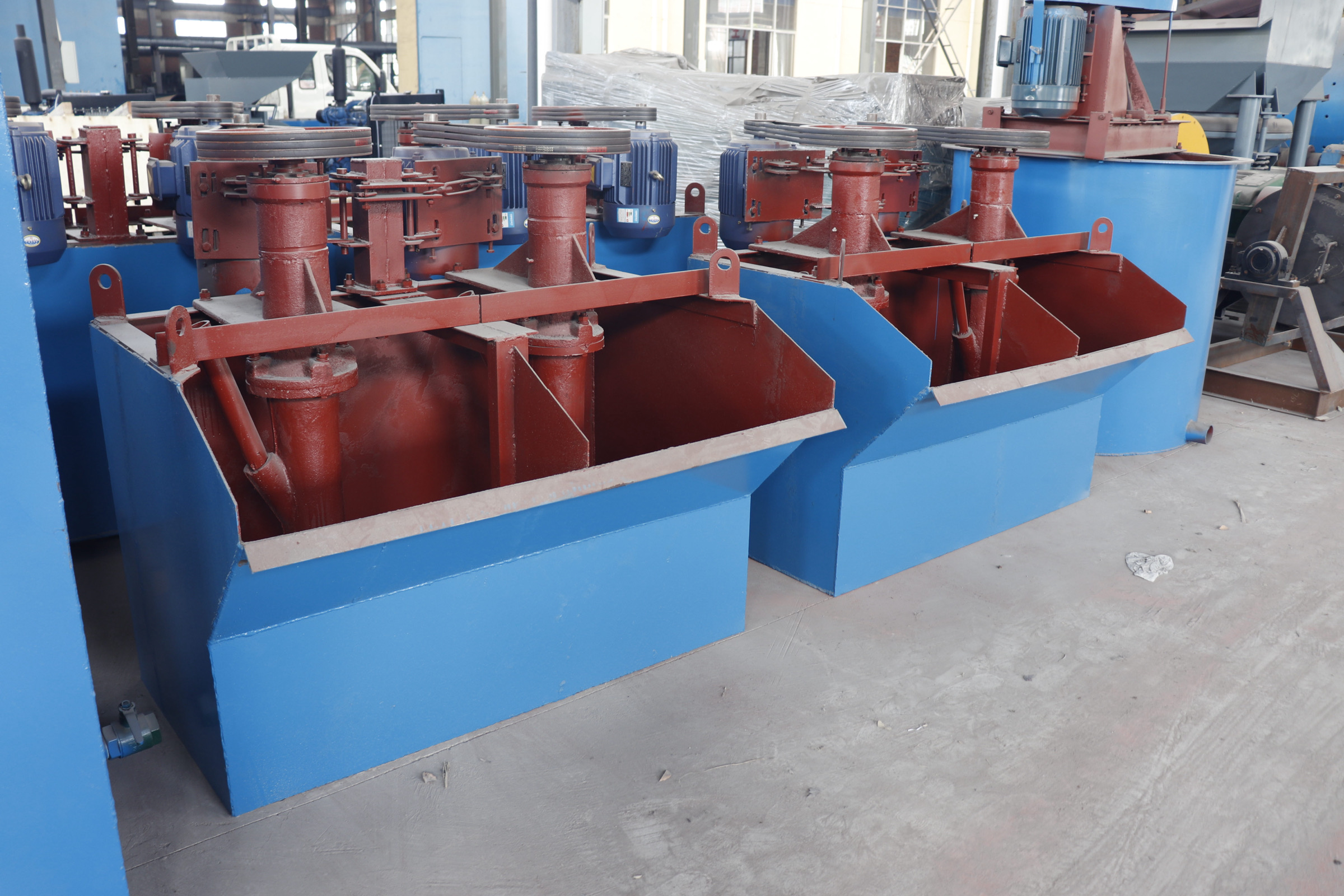 Rugged yet Simple XJK Flotation Machine Delivering High Throughput Rates and Tool-Free Component Replacement