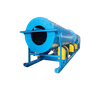Automatic Rotary Drum Washing Equipment For Mineral Slurry Cleaning Process