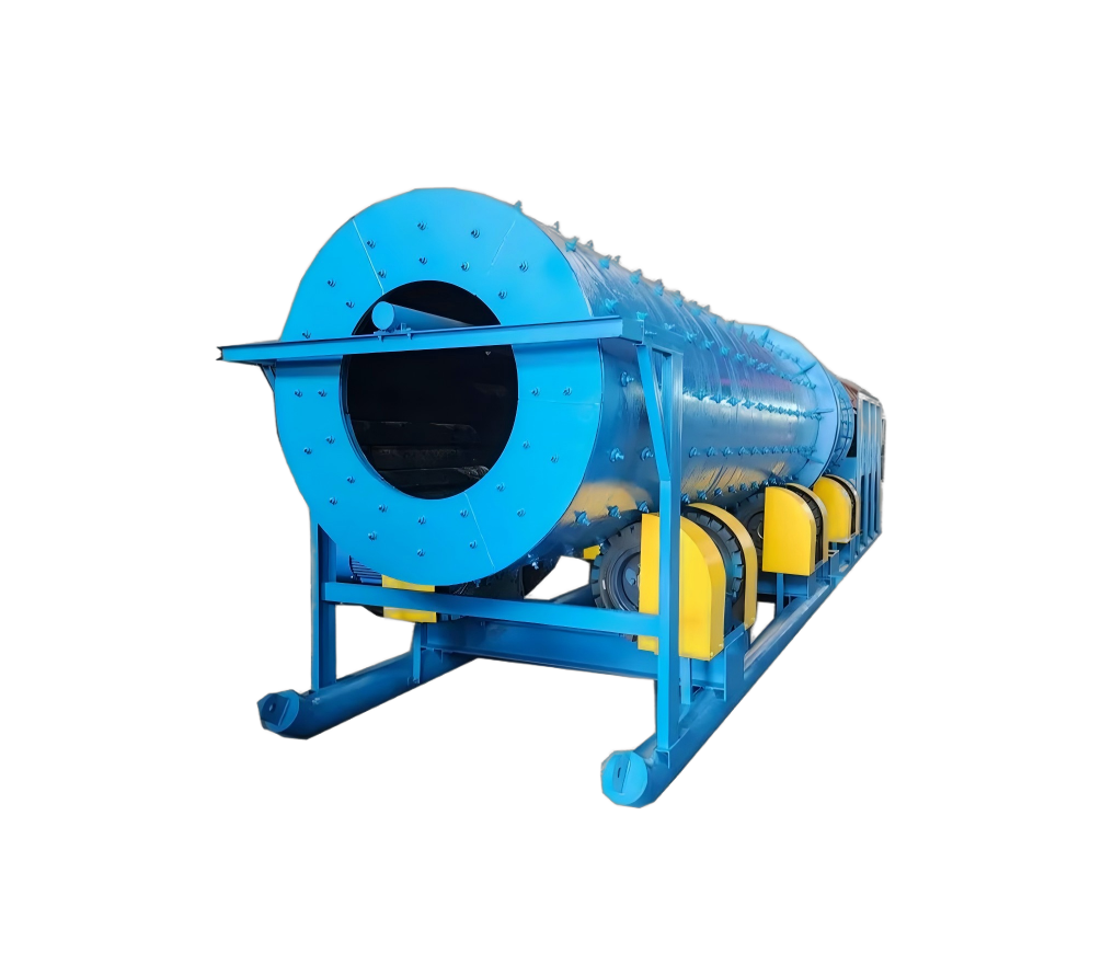 Automatic Rotary Drum Washing Equipment For Mineral Slurry Cleaning Process